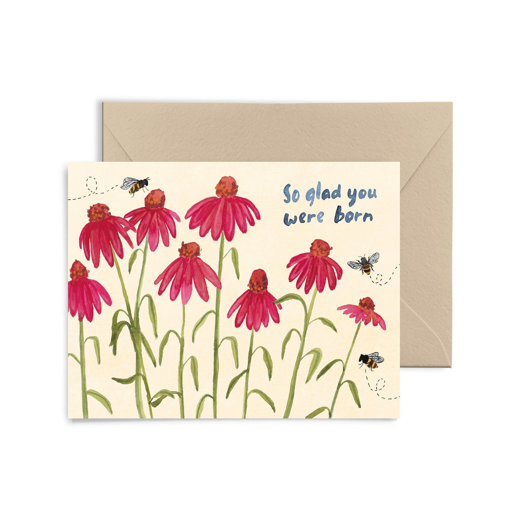 So Glad You Were Born Greeting Card Greeting Card Little Truths Studio 
