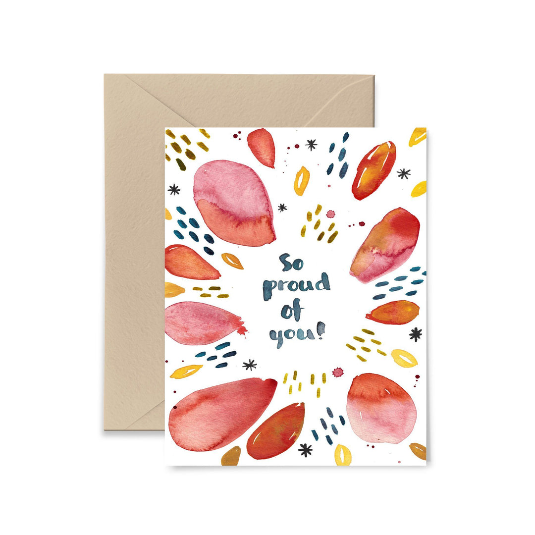 So Proud of You Greeting Card Greeting Card Little Truths Studio 