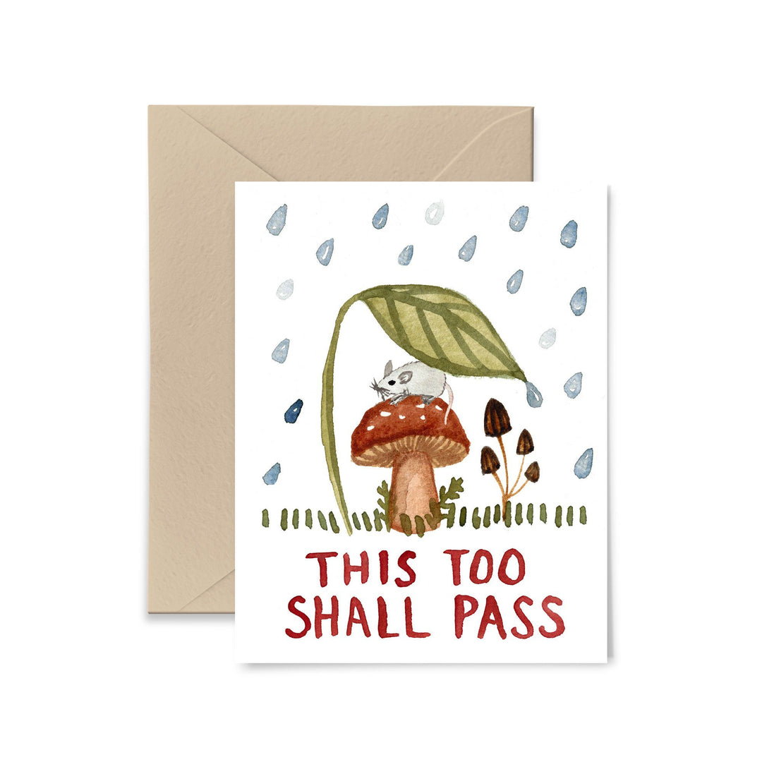 This Too Shall Pass Card Greeting Card Little Truths Studio 