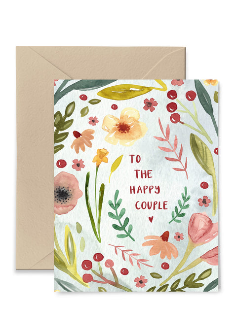 To The Happy Couple Card Greeting Card Little Truths Studio 