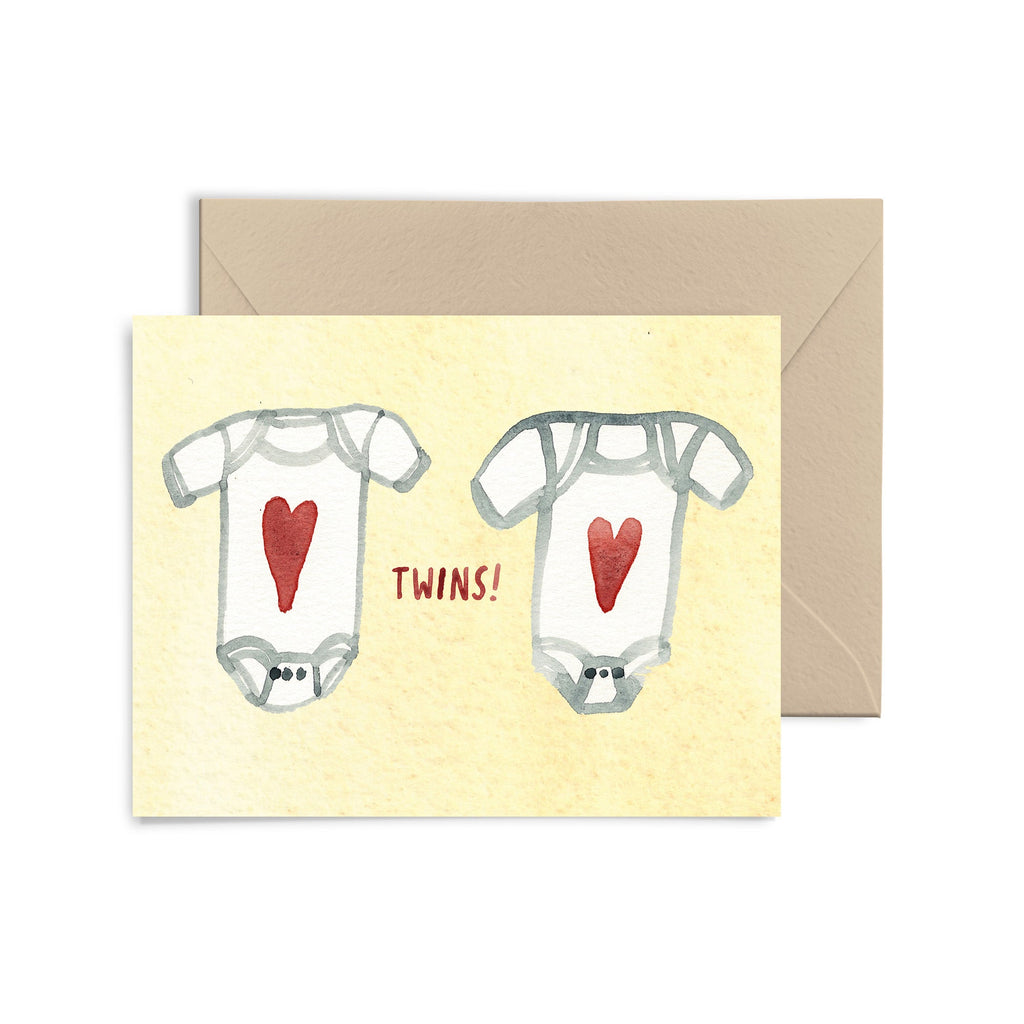 Twins! Greeting Card Greeting Card Little Truths Studio 