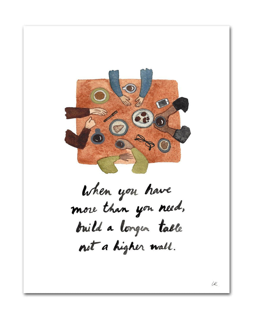 When You Have More Than You Need Art Print Art Prints Little Truths Studio 