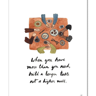 When You Have More Than You Need Art Print Art Prints Little Truths Studio 