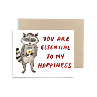 You Are Essential To My Happiness Greeting Card Greeting Card Little Truths Studio 