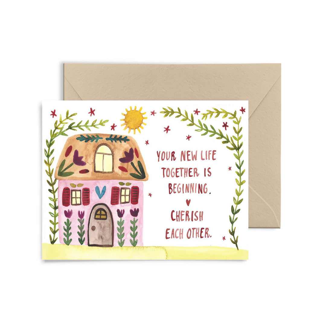 Your New Life Together Greeting Card Greeting Card Little Truths Studio 