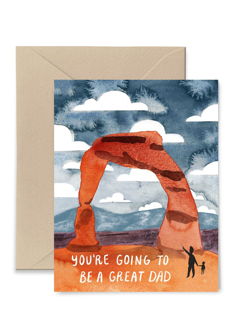 You're Going To Be A Great Dad Father's Day Card Greeting Card Little Truths Studio 