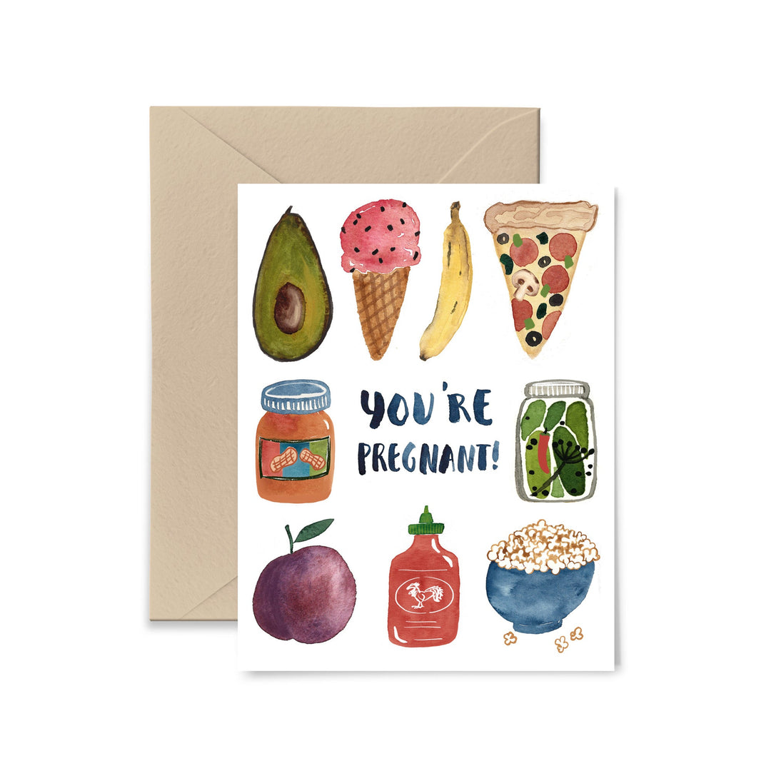 You're pregnant! Greeting Card Greeting Card Little Truths Studio 